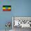 Ethiopian Flag-igor stevanovic-Art Print displayed on a wall