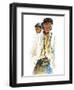 Ethiopian Girls-unknown Howard-Framed Art Print