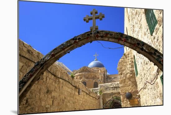 Ethiopian Monastery and Church of the Holy Sepulchre, Old City, Jerusalem, Israel, Middle East-Neil Farrin-Mounted Photographic Print