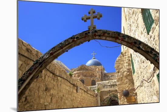 Ethiopian Monastery and Church of the Holy Sepulchre, Old City, Jerusalem, Israel, Middle East-Neil Farrin-Mounted Photographic Print