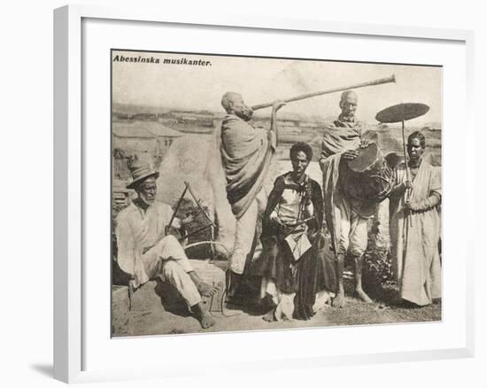 Ethiopian Musicians-null-Framed Photographic Print