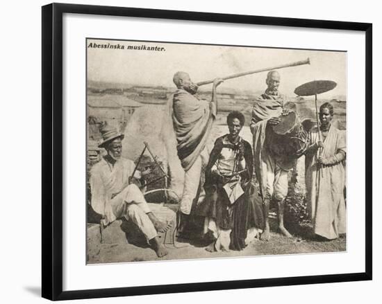 Ethiopian Musicians-null-Framed Photographic Print
