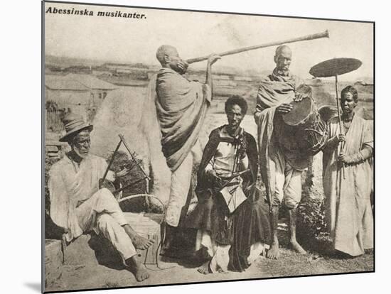 Ethiopian Musicians-null-Mounted Photographic Print