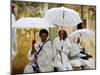 Ethiopian Orthodox Christians during the Holy Thursday Pontifical Mass, Jerusalem, Israel-Oded Balilty-Mounted Photographic Print