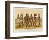 Ethiopian Race Illustration-null-Framed Giclee Print