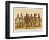 Ethiopian Race Illustration-null-Framed Giclee Print