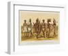 Ethiopian Race Illustration-null-Framed Giclee Print