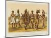 Ethiopian Race Illustration-null-Mounted Giclee Print