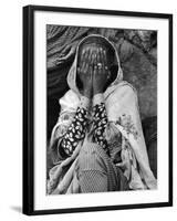 Ethiopian Woman Covering Her Face with Her Hands-Alfred Eisenstaedt-Framed Photographic Print