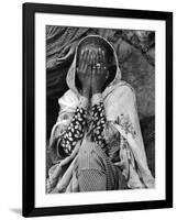 Ethiopian Woman Covering Her Face with Her Hands-Alfred Eisenstaedt-Framed Photographic Print