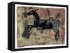 Ethnic Deer-Maria Pietri Lalor-Framed Stretched Canvas