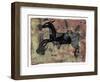 Ethnic Deer-Maria Pietri Lalor-Framed Giclee Print