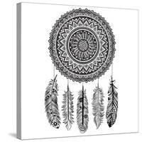 Ethnic Dream Catcher-transiastock-Stretched Canvas