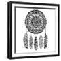 Ethnic Dream Catcher-transiastock-Framed Premium Giclee Print