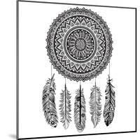 Ethnic Dream Catcher-transiastock-Mounted Art Print