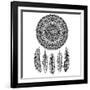 Ethnic Dream Catcher-transiastock-Framed Art Print