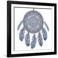 Ethnic Dream Catcher-transiastock-Framed Art Print