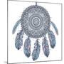 Ethnic Dream Catcher-transiastock-Mounted Art Print