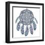 Ethnic Dream Catcher-transiastock-Framed Art Print