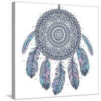 Ethnic Dream Catcher-transiastock-Stretched Canvas