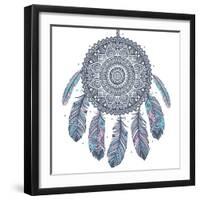 Ethnic Dream Catcher-transiastock-Framed Art Print