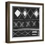 Ethnic Motifs II-Isabelle Z-Framed Art Print