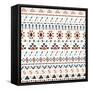 Ethnic Seamless Pattern.-Vodoleyka-Framed Stretched Canvas