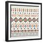 Ethnic Seamless Pattern.-Vodoleyka-Framed Art Print