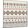 Ethnic Seamless Pattern.-Vodoleyka-Mounted Art Print