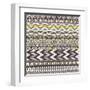 Ethnic Seamless Pattern-evdakovka-Framed Art Print