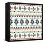 Ethnic Seamless Pattern.-Vodoleyka-Framed Stretched Canvas