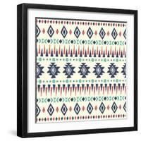 Ethnic Seamless Pattern.-Vodoleyka-Framed Art Print