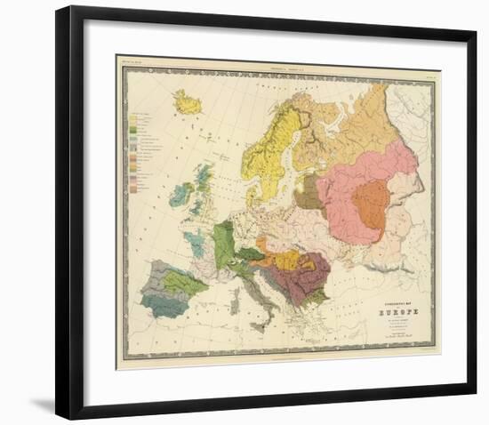 Ethnographic, Europe, c.1856-Gustaf Kombst-Framed Art Print