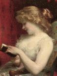 A Good Read-Etienne Adolphe Piot-Framed Stretched Canvas