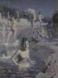 The Bathers; La Baignade-Etienne Alphonse Dinet-Framed Giclee Print