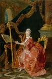 Marie Louise Thérèse Victoire of France (1733-179)-Etienne Aubry-Framed Giclee Print