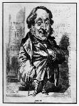 Caricature of Wagner, with a Huge Head on a Tiny Body-Etienne Carjat-Giclee Print