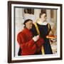 Etienne Chevalier and Saint Stephen-Jean Fouquet-Framed Giclee Print