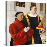 Etienne Chevalier and Saint Stephen-Jean Fouquet-Stretched Canvas