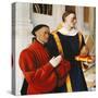 Etienne Chevalier and Saint Stephen-Jean Fouquet-Stretched Canvas