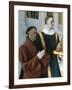 Etienne Chevalier and St Stephen, C1450-Jean Fouquet-Framed Giclee Print