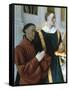 Etienne Chevalier and St Stephen, C1450-Jean Fouquet-Framed Stretched Canvas