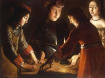 The Dice Players-Etienne de La Tour-Framed Giclee Print