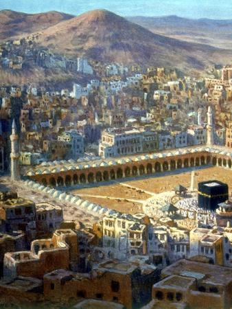 View of Mecca, from La Vie De Mohammed, Prophete D'Allah, C1880-C1920