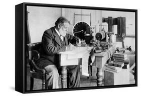 Étienne-Jules Marey, French Chronophotographer-Science Source-Framed Stretched Canvas