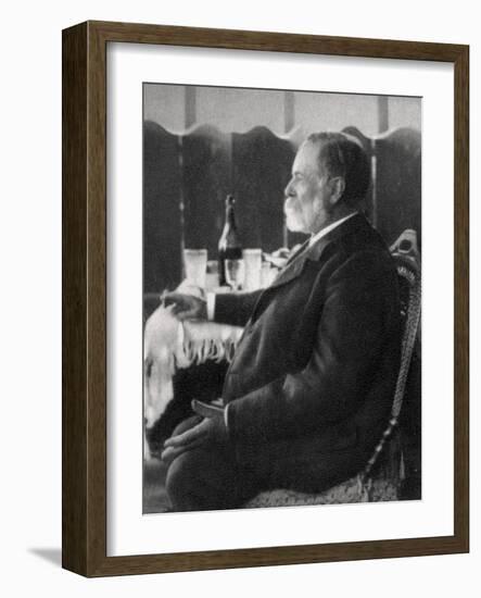 Etienne-Jules Marey, French Physiologist and Pioneer of Cinematography, 1901-null-Framed Giclee Print
