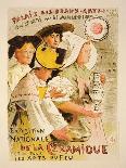 Reproduction of a Poster Advertising the 'National Exhibition of Ceramics', 1897-Etienne Moreau-Nelaton-Framed Giclee Print