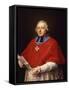 Etienne-René, Cardinal Potier De Gesvres, 1758-Pompeo Girolamo Batoni-Framed Stretched Canvas