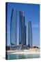 Etihad Towers, Abu Dhabi, United Arab Emirates, Middle East-Jane Sweeney-Stretched Canvas