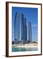 Etihad Towers, Abu Dhabi, United Arab Emirates, Middle East-Jane Sweeney-Framed Photographic Print